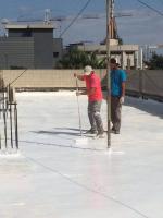 סיוד גג לאחר ביצוע איטום - 10 שנים אחריות - חברת "ירוק עד - איטום גגות ומרפסות"